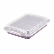 Paula Deen 46265 Speckle Nonstick Bakeware Covered Rectangle Cake Pan, 9&quot; x 13&quot;, Lavender