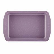 Paula Deen 46265 Speckle Nonstick Bakeware Covered Rectangle Cake Pan, 9&quot; x 13&quot;, Lavender N2