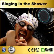 Ampibia Evo Audio Bluetooth Wireless Shockproof Shower Speaker Radio, IP67 Handsfree Portable 5W Speakerphone... N2