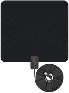 EnergyPal AN51 Amplified Indoor HDTV Antenna 50 Mile Range With Power Supply and 10ft Coax Cable N7