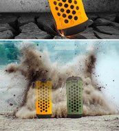 ETTG Bluetooth Watch Speaker Christmas Gift Portable Loud Speaker Hands Free Watch Style Wireless Receive Call... N16