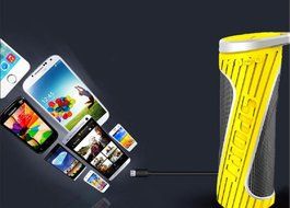 ETTG Bluetooth Watch Speaker Christmas Gift Portable Loud Speaker Hands Free Watch Style Wireless Receive Call... N46