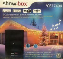ShowBox Light Controller - Speaker WiFi and Smart Phone Compatible