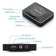 Poweradd&trade; NFC-Enabled Wireless Bluetooth Audio Receiver Adapter with Hi-Fi Sound Quality for Home Stereo Sound... N2