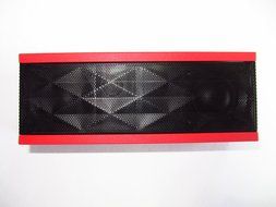 Jawbone - Jambox Wireless Bluetooth Speakerphone - Black/Red