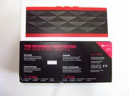 Jawbone - Jambox Wireless Bluetooth Speakerphone - Black/Red N2