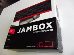 Jawbone - Jambox Wireless Bluetooth Speakerphone - Black/Red N4