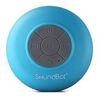 SoundBot SB510 HD Water Resistant Bluetooth 3.0 Shower Speaker, Handsfree Portable Speakerphone with Built-in...