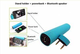 3 in 1 Power Bank 4000mah With Bluetooth Speaker Stereo Subwoofer Outdoor Super Bass Mini Portable Charger Battery N9