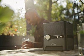 TDK Life On Record TREK-360 Bluetooth Wireless Speaker (Black) N6