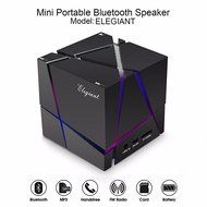 Bluetooth Speaker, ELEGIANT Wireless Portable Speaker with Low Harmonic Distortion and Superior Sound, Build-in... N4