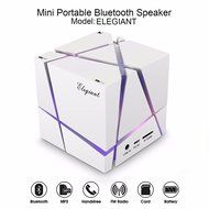 Bluetooth Speaker, ELEGIANT Wireless Portable Speaker with Low Harmonic Distortion and Superior Sound, Build-in... N22