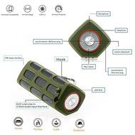 Maishengjie Bluetooth Speakers,with Power Bank, Built-in 7000mAh Rechargeable Battery, 20 Hours Playtime, Powerful... N11