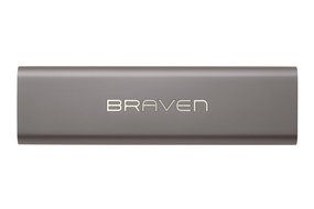 Braven BZ600RBA 600 Wireless Bluetooth Speaker/PowerBank - Retail Packaging - Red N3