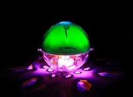 LINSAY NEW SLP-1X Pool Party Waterproof Bluetooth Speaker with LED Light Show N3