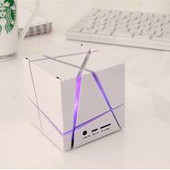 OKCSC(TM) Bluetooth 3.0 Colorful Speaker Magic Cube Square LED Portable Wireless SuperBass Stereo Mini Music Player... N17