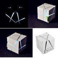 OKCSC(TM) Bluetooth 3.0 Colorful Speaker Magic Cube Square LED Portable Wireless SuperBass Stereo Mini Music Player... N18