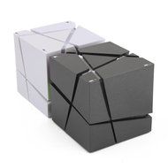 OKCSC(TM) Bluetooth 3.0 Colorful Speaker Magic Cube Square LED Portable Wireless SuperBass Stereo Mini Music Player... N19