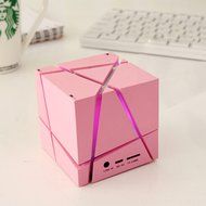 OKCSC(TM) Bluetooth 3.0 Colorful Speaker Magic Cube Square LED Portable Wireless SuperBass Stereo Mini Music Player... N20