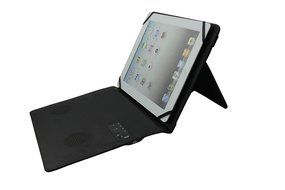 Smart&amp;Cool &reg; Tablet Partner ,Combo Leather iPad Case Bluetooth Speaker and Power Bank Works for iPad , iPad Air...