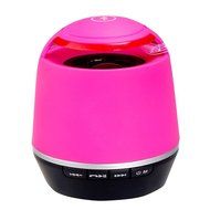 Pink Portable Handheld Bluetooth Speaker with Built-in microphone, FM Radio Mini Indoor &amp; Outdoor Sports Hifi...