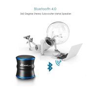 Bluetooth Speakers, GooDee B5 Mini Bluetooth Speaker 360 Degree Stereo Subwoofer Metal Speaker with NFC Function... N8