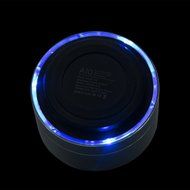 WESDAR Bluetooth Speakers with Lights For iPhone Android Bluetooth 4.0 - 5V 500mah Gray - Weight in 5.6oz, 114S-Gr N6