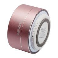 WESDAR Bluetooth Speakers with Lights For iPhone Android Bluetooth 4.0 - 5V 500mah Gray - Weight in 5.6oz, 114S-Gr N21