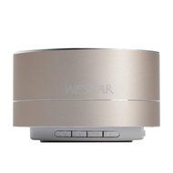 WESDAR Bluetooth Speakers with Lights For iPhone Android Bluetooth 4.0 - 5V 500mah Gray - Weight in 5.6oz, 114S-Gr N24