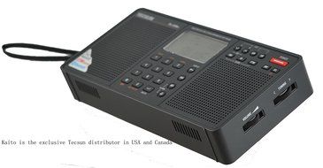 Tecsun PL398BT DSP Digital AM/FM/LW Shortwave Radio with Dual Speakers &amp; Bluetooth, Black N2