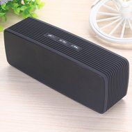 JIATAI M400 Wireless Bluetooth Portable Speaker with Stereo Bass (Black) N5