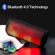 Hcman RoyQueen T900mini Hi-Fi Portable Wireless Bluetooth 4.0 NFC Speaker， LED Light Visual Display Mode Powerful... N6