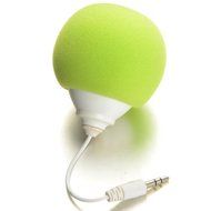 Sinduc Audio Speaker Mini Spherical Shape Stereo with Sponge for Phone MP3 Notebook PC Laptop Green