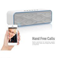 SinoPro Bluetooth Speaker Hi-Fi Portable Wireless Speaker with 10W Acoustic Drivers Dual Subwoofer Built-in Mic... N3