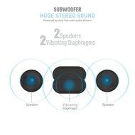 SinoPro Bluetooth Speaker Hi-Fi Portable Wireless Speaker with 10W Acoustic Drivers Dual Subwoofer Built-in Mic... N4