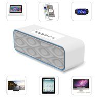 SinoPro Bluetooth Speaker Hi-Fi Portable Wireless Speaker with 10W Acoustic Drivers Dual Subwoofer Built-in Mic... N6