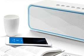 SinoPro Bluetooth Speaker Hi-Fi Portable Wireless Speaker with 10W Acoustic Drivers Dual Subwoofer Built-in Mic... N8