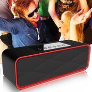 SinoPro Bluetooth Speaker Hi-Fi Portable Wireless Speaker with 10W Acoustic Drivers Dual Subwoofer Built-in Mic... N13
