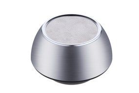 iKANOO BT001 Portable Bluetooth Speaker with Mushroom Shape and Microphone, Metallic N2
