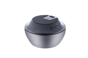 iKANOO BT001 Portable Bluetooth Speaker with Mushroom Shape and Microphone, Metallic N8