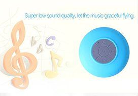 Portable Subwoofer Shower Waterproof Wireless Bluetooth Speaker Car Handsfree Call Music Suction Mic For IOS Android... N2