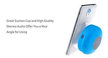 Portable Subwoofer Shower Waterproof Wireless Bluetooth Speaker Car Handsfree Call Music Suction Mic For IOS Android... N4