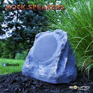 Bluetooth Outdoor Rock Speaker (Grey Slate) - Stereo pair by Sound Appeal N2