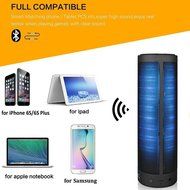 Podofo&reg; Hi-Fi Portable Speaker Wireless Bluetooth 4.0 Speakers with 6 LED Visual Display Mode, Build in Microphone... N4