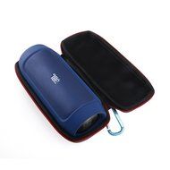 Foxnovo Portable Hand Carry PU Case Cover Organizer for JBL Charge2 Wireless Bluetooth Speaker (Black) N2