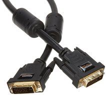 AmazonBasics DVI to DVI Cable - 6.5 Feet (2 Meters) N8