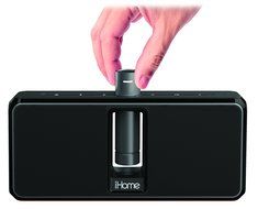 iHome iKN150B Portable Rechargeable Bluetooth Stereo Speaker System N2
