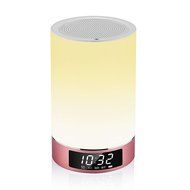 LEDMO LED Bluetooth Speakers with Touch Lamp, Music Player, Hands-free, Alarm Clock and Changing Colored LED Lights
