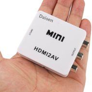Daisen tech HDMI to AV Converter 1080p HDMI to RCA CVBS AV Composite Adapter HDMI 2 AV Converter support PAL/NTSC... N3