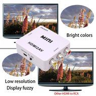 Daisen tech HDMI to AV Converter 1080p HDMI to RCA CVBS AV Composite Adapter HDMI 2 AV Converter support PAL/NTSC... N5
